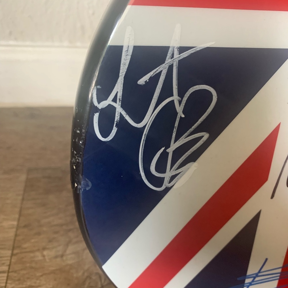 Rolling Stones autographed guitar